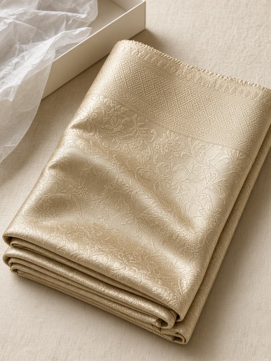 Unboxed Banarasi silk