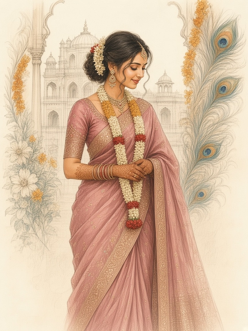 Bridesmaid saree collection
